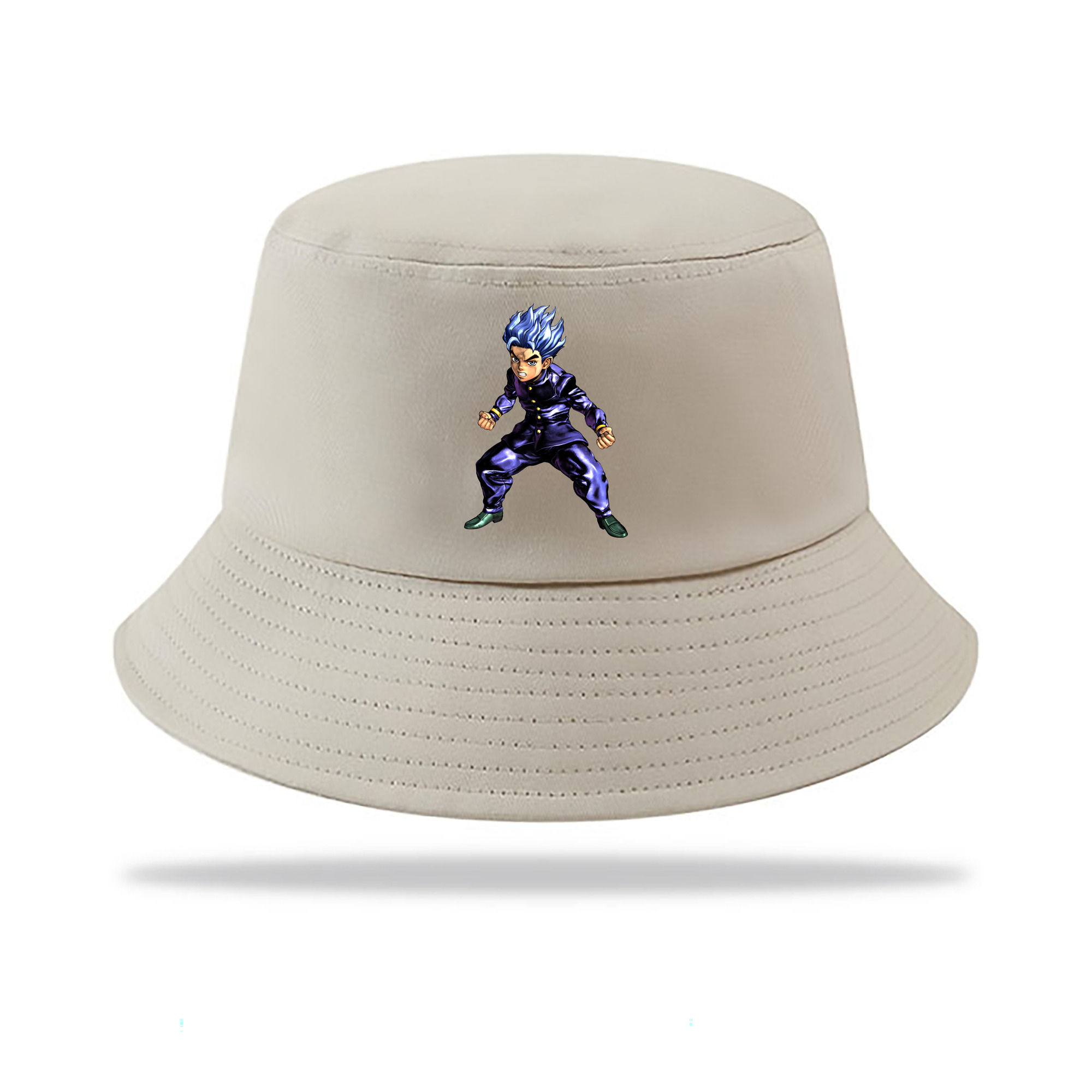 （画像用） ジョジョの奇妙な冒険 広瀨康一 JoJo's Bizarre Adventure Hirose Koichi アウトドア日除けバケットハット